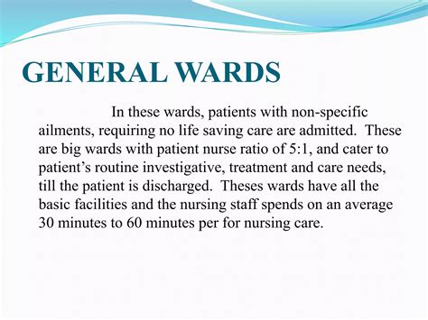 charity ward meaning|Admitting and Information .